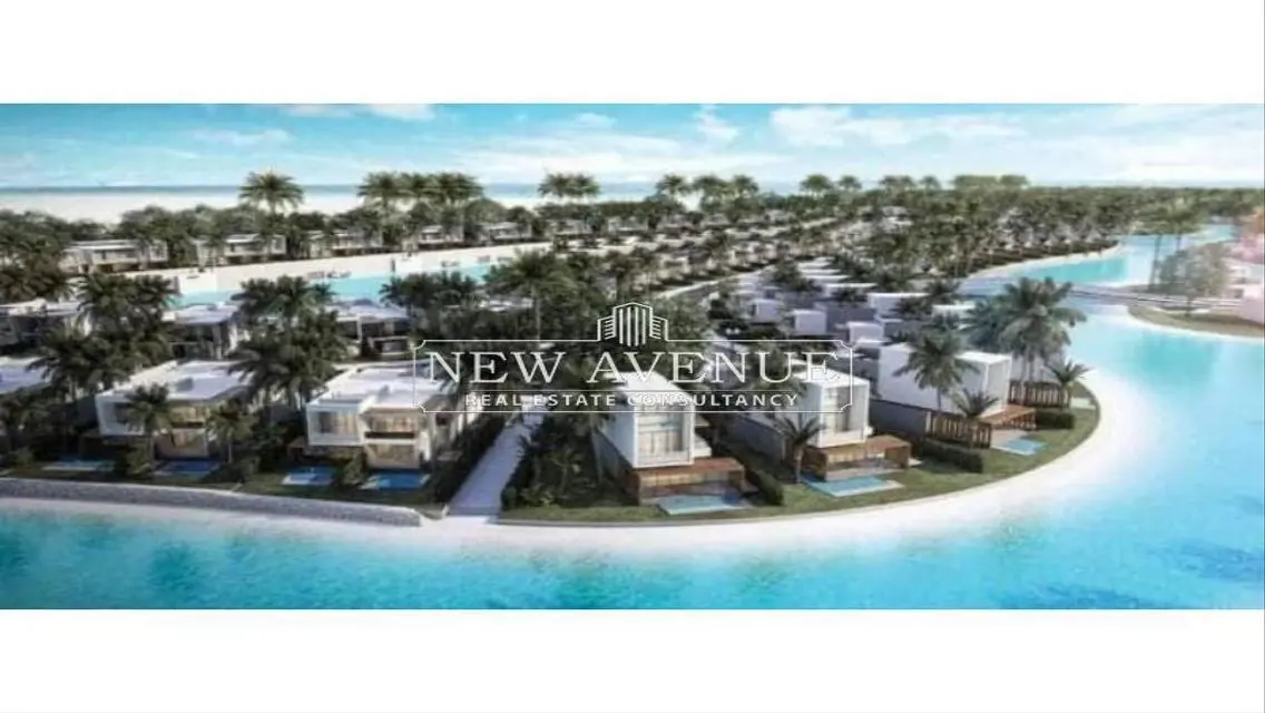 Duplex overlooking lagoon In Azha North Coast