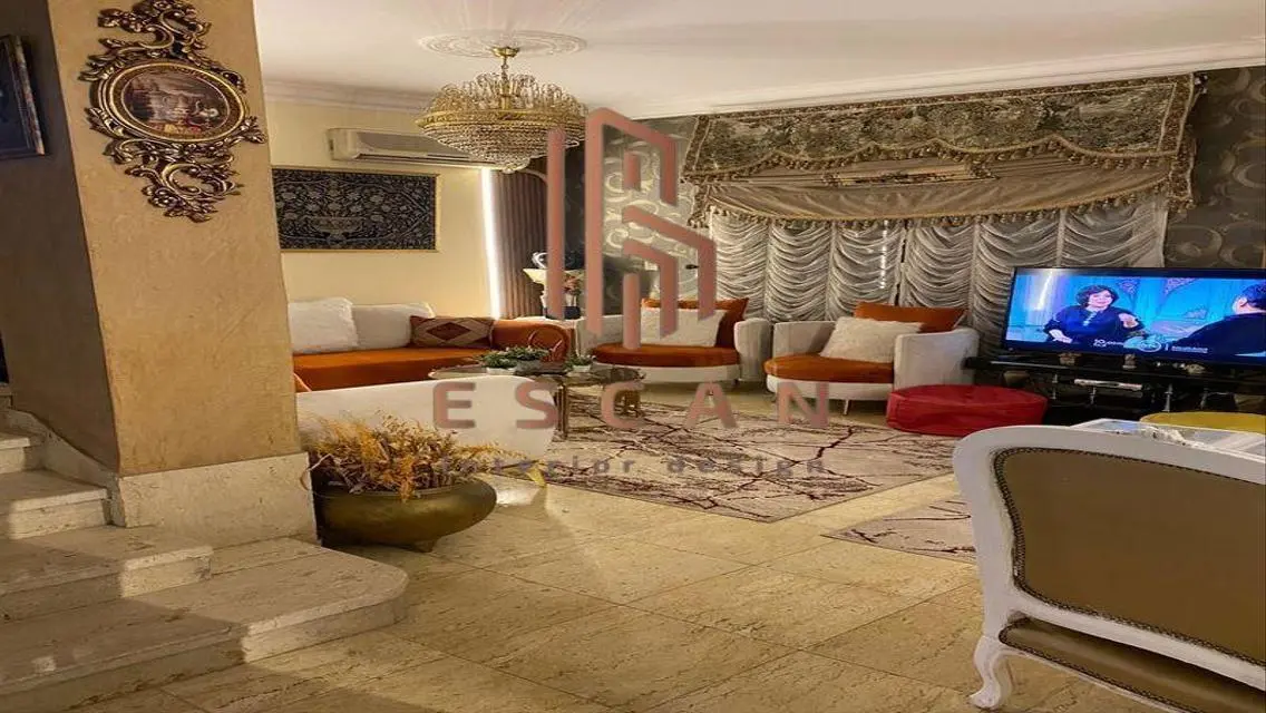 فيلا ايجار مفروش فى الرحاب نموذج H تشطيب خاص