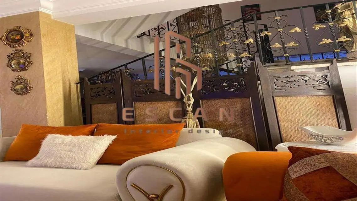 فيلا ايجار مفروش فى الرحاب نموذج H تشطيب خاص