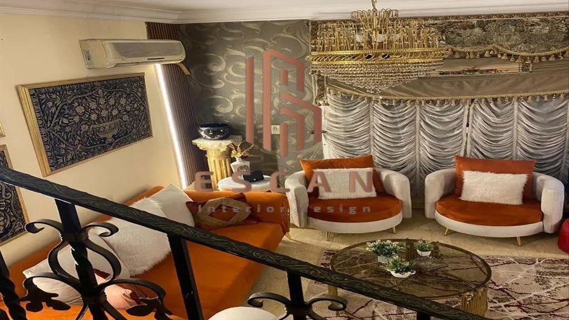 فيلا ايجار مفروش فى الرحاب نموذج H تشطيب خاص