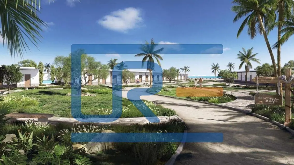 duplex garden Resale in direction white sea view