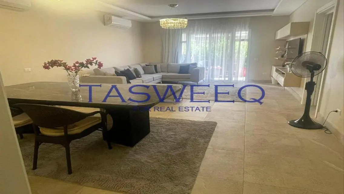 A beautiful ground with garden 158M. 2 bedrooms