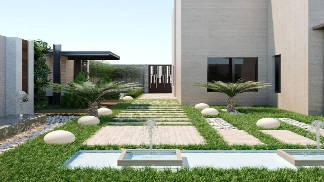 Last1184m villa ready to move by palm hills .