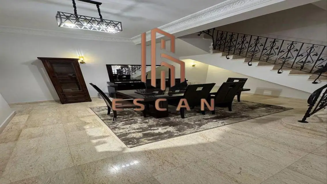 Furnished villa for rent in Al Rehab, Model G
