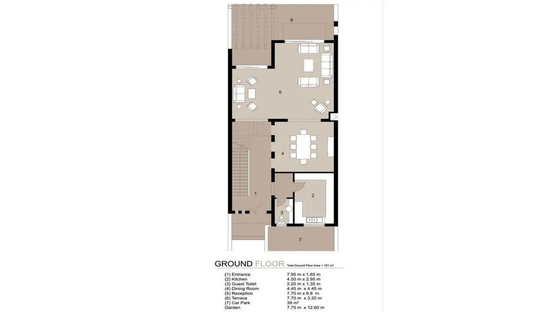Townhouse For sale finished District One New Giza.