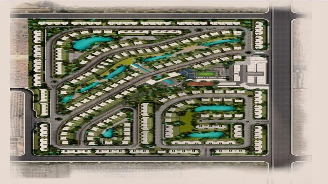 Villa in Sheikh Zayed in front of Beverly hills