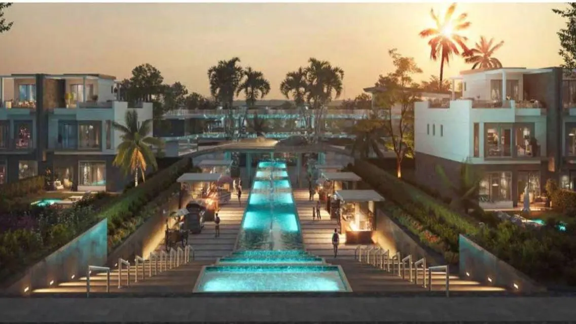 Town house in Sheikh Zayed front of Beverly hills