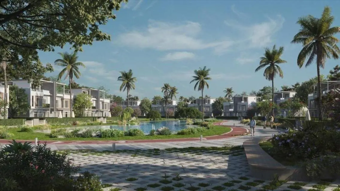 Town house in Sheikh Zayed front of Beverly hills