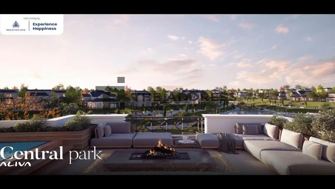 شقة متشطبة على اللاجون Mountainview قسط شهري 27الف