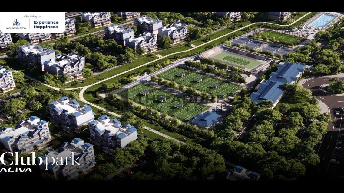 شقة متشطبة على اللاجون Mountainview قسط شهري 27الف
