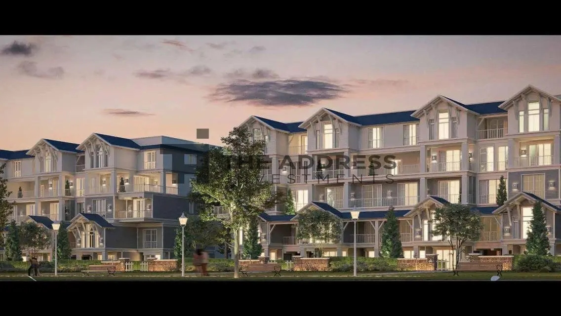 شقة متشطبة على اللاجون Mountainview قسط شهري 27الف