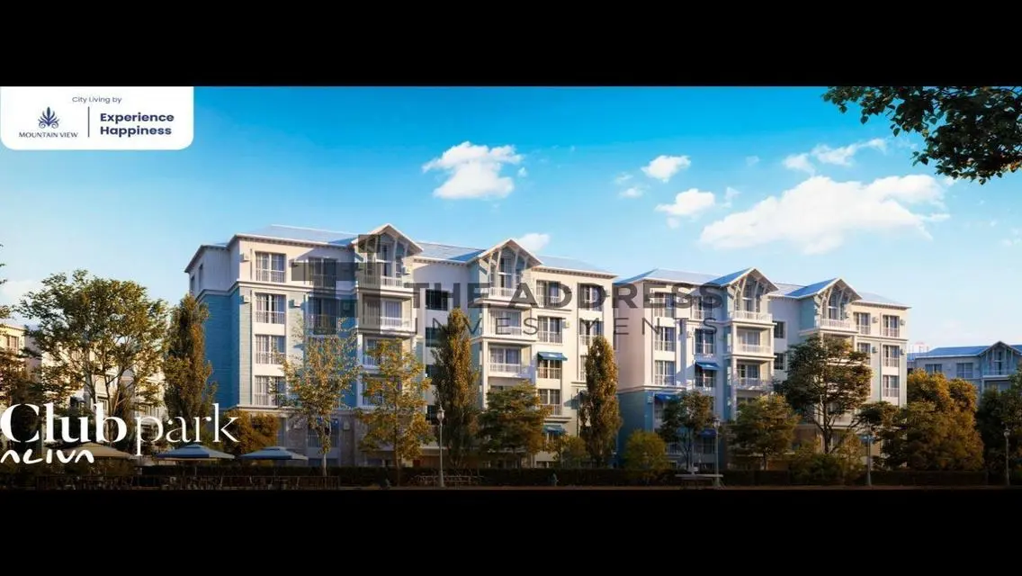 شقة متشطبة على اللاجون Mountainview قسط شهري 27الف