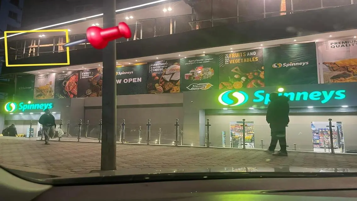 محل تجارى جاهز متشطب قسط على شارع طه حسين