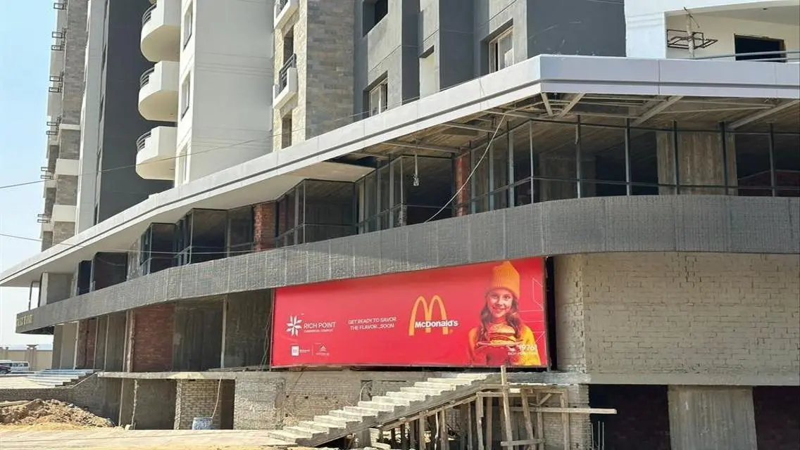 محل تجارى جاهز متشطب قسط على شارع طه حسين