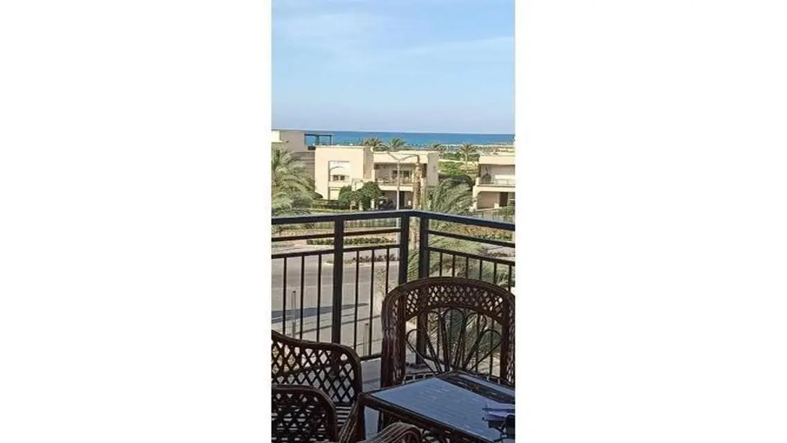 Upper Chalet Sea View For Rent In (Marassi Marina)