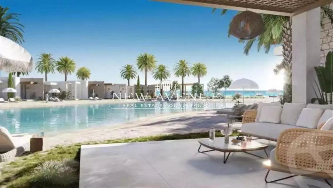chalet pool view at solare - misr italia