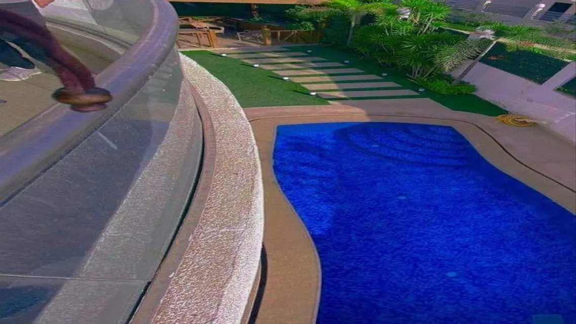 Twin House View on Land scape in Cleopatra Square
