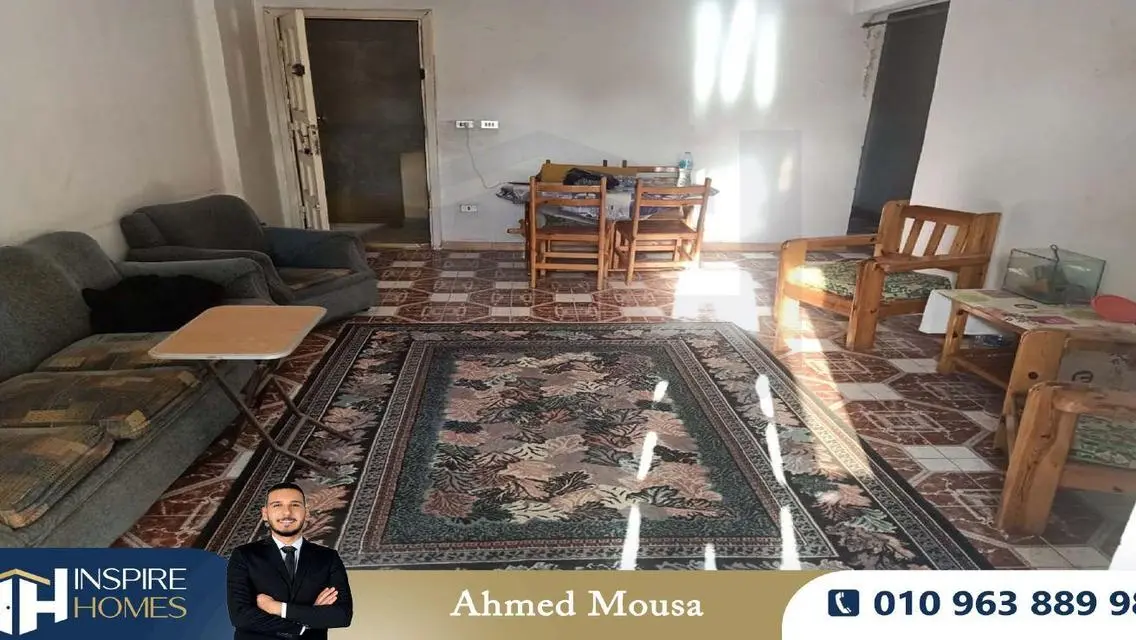 شقة للبيع 135م ميامي ( خطوات من جمال عبد الناصر )