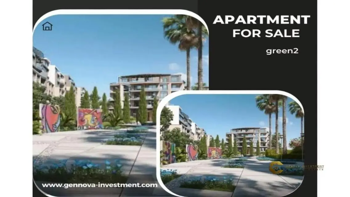 Apartment for sale in Green 2, Sheikh Zayed 