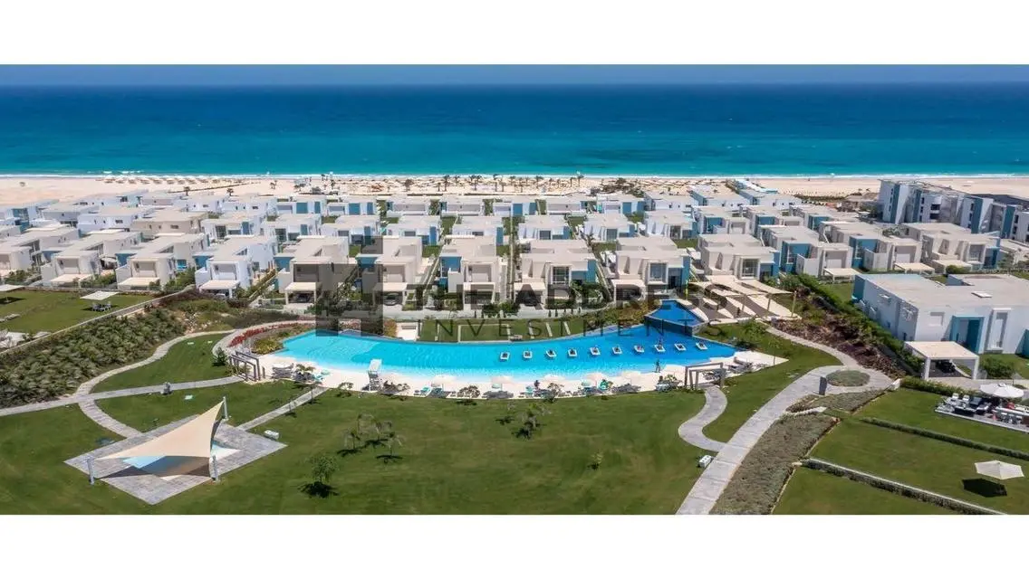 شاليه من TATWEER MISR للبيع متشطب التكيفات مقدم 5%