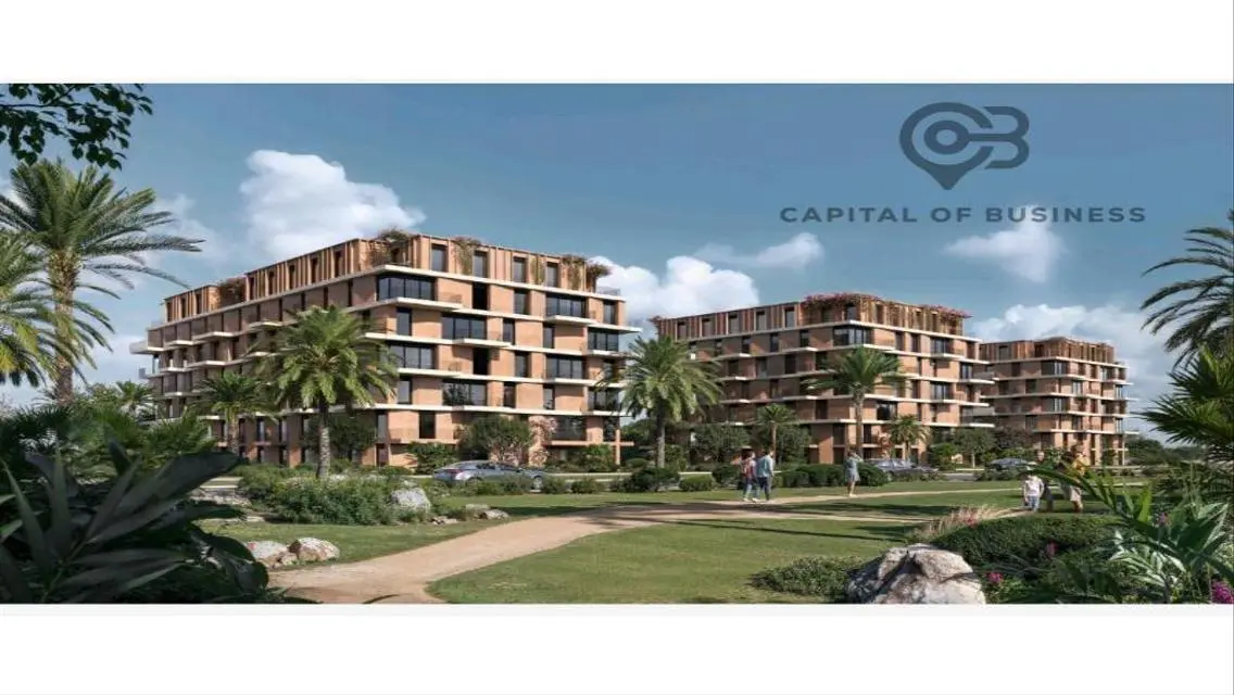 For sale, a fully finished apartment in a compound