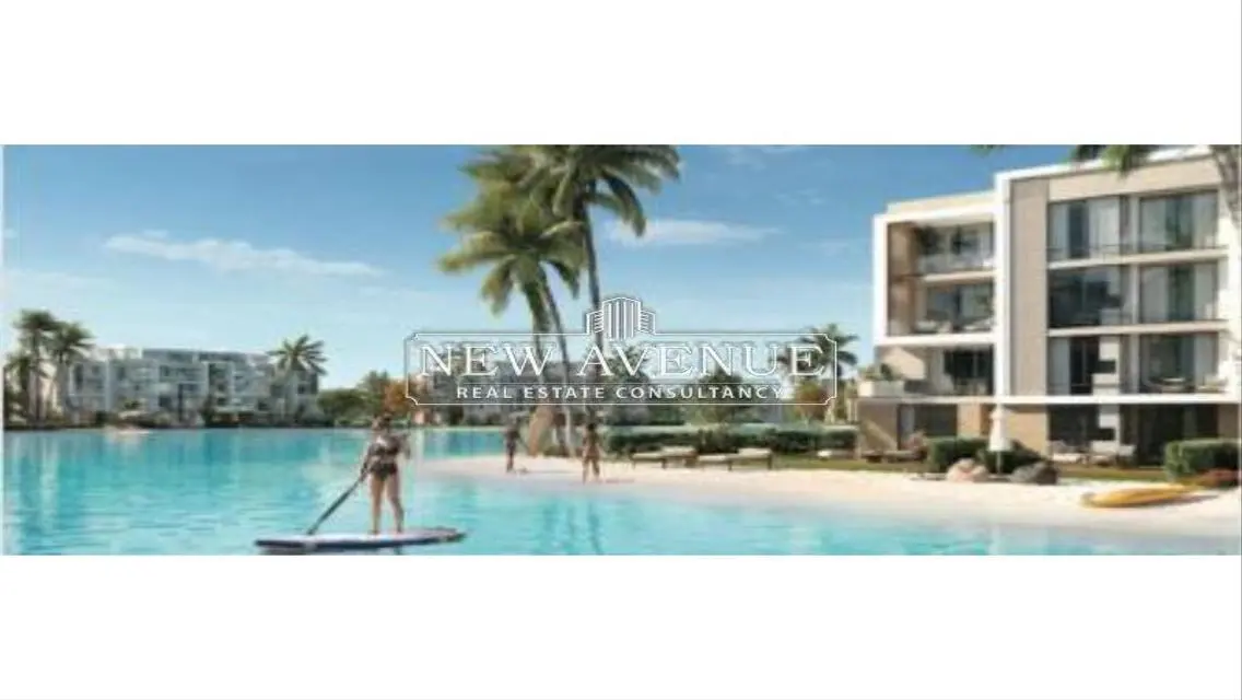 Twin house with private lagoon in Azha north