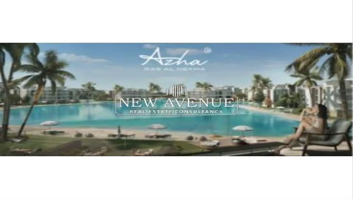 Twin house with private lagoon in Azha north