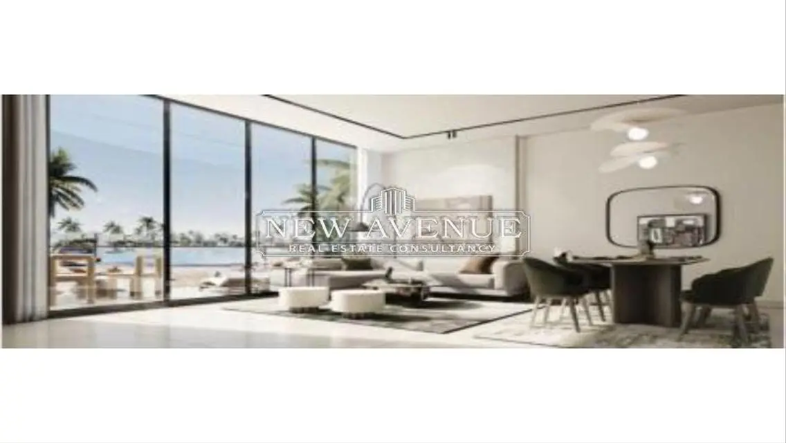 Twin house with private lagoon in Azha north