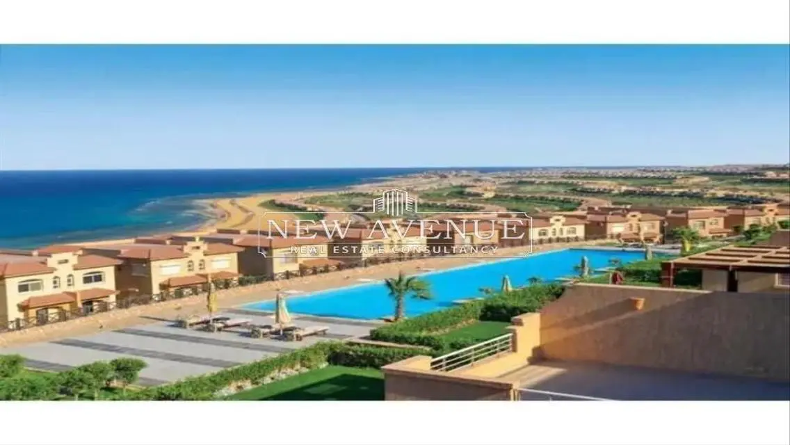 Prime location First row Villa in Telal Sokhna