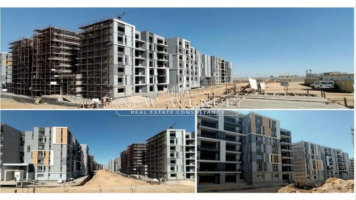 Open-view 3 bed Apartment in Haptown Mostakbl City
