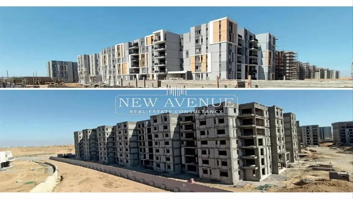 Open-view 3 bed Apartment in Haptown Mostakbl City
