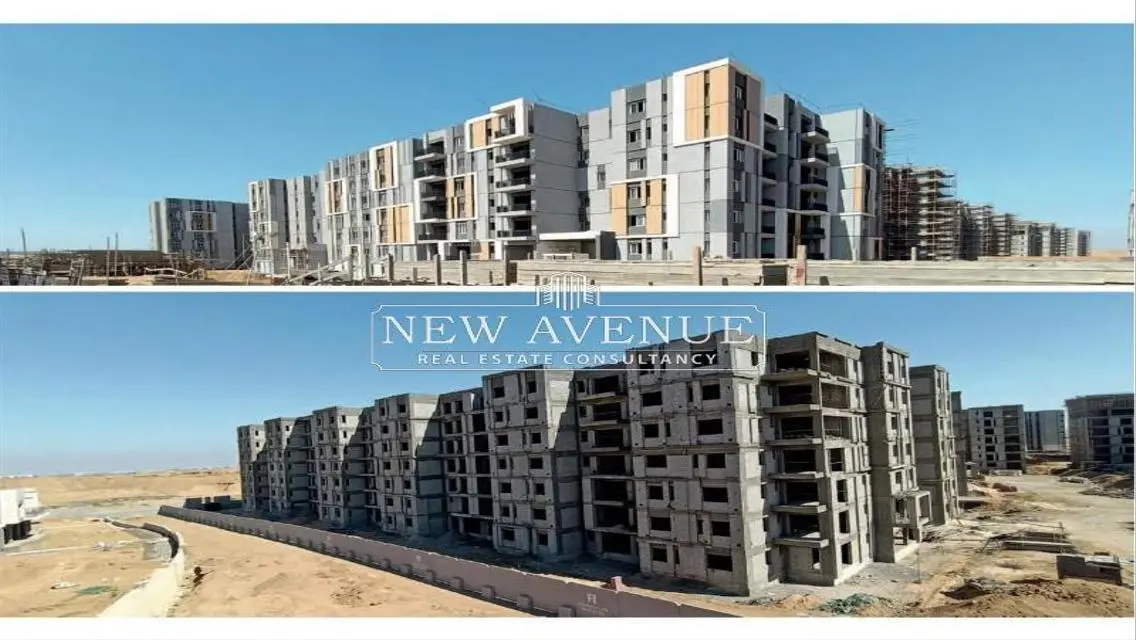 Open-view 3 bed Apartment in Haptown Mostakbl City
