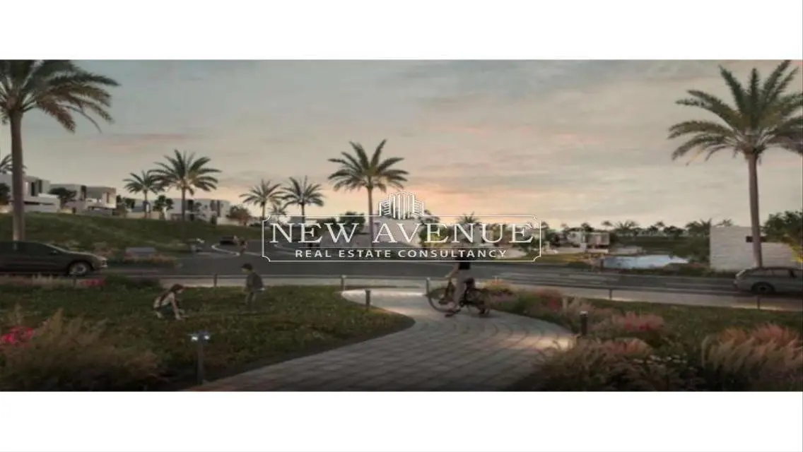 Townhouse overlooking landscapes In a prime location