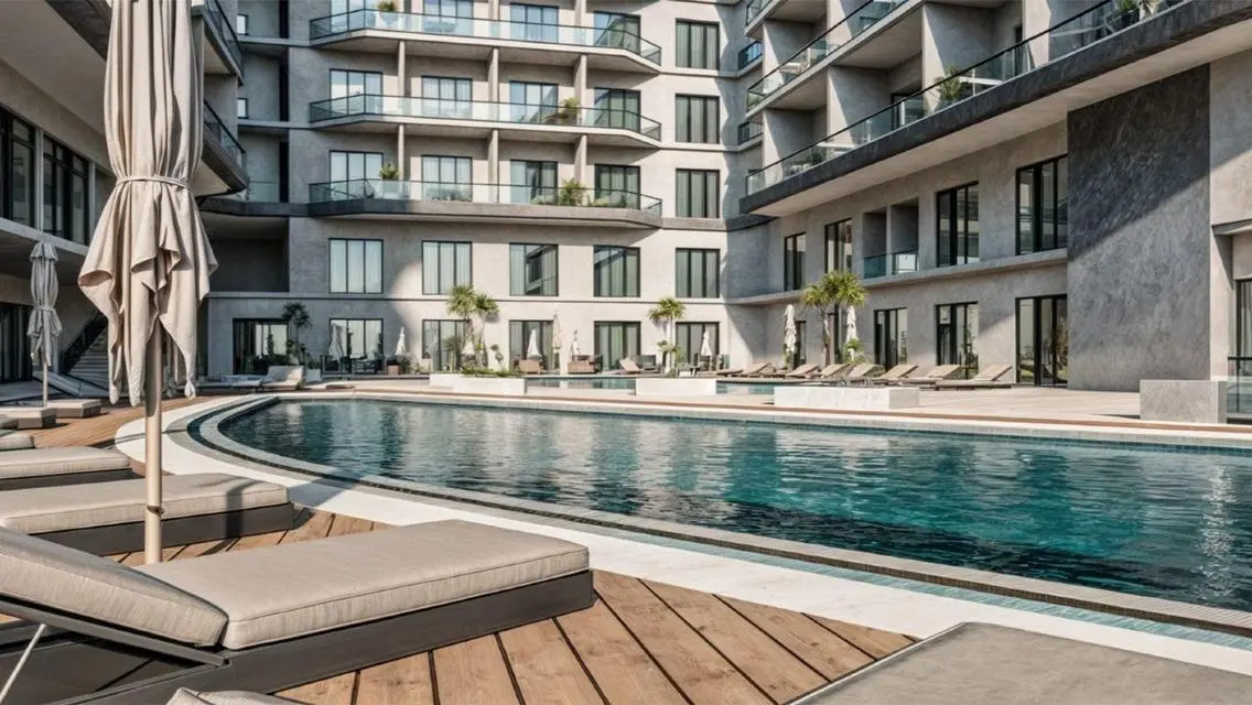 Studio 35m sea view in el hadabaa