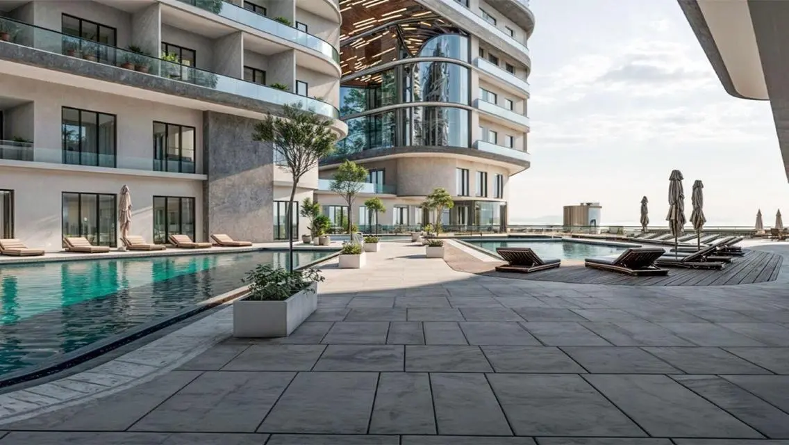 Studio 35m sea view in el hadabaa