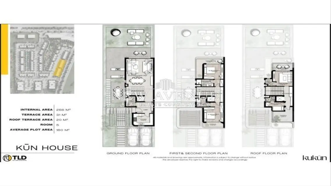 5 bedrooms Townhouse in Kukun Mustaqbal City