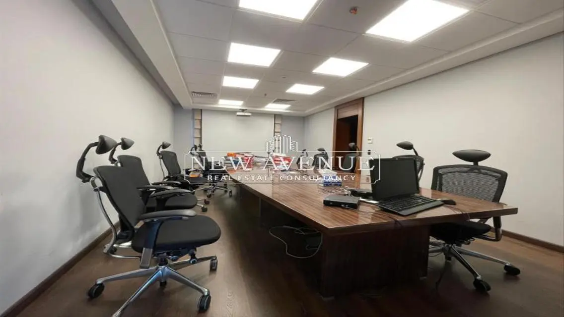 Office 630m |Finished &amp;Furnished| Rent | New Cairo