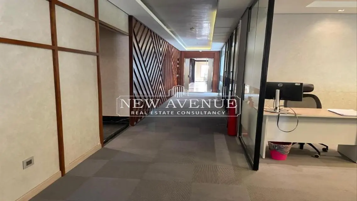 Office 630m |Finished &amp;Furnished| Rent | New Cairo
