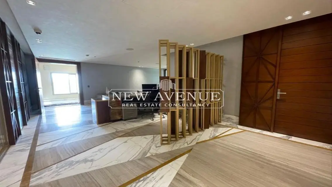 Office 630m |Finished &amp;Furnished| Rent | New Cairo