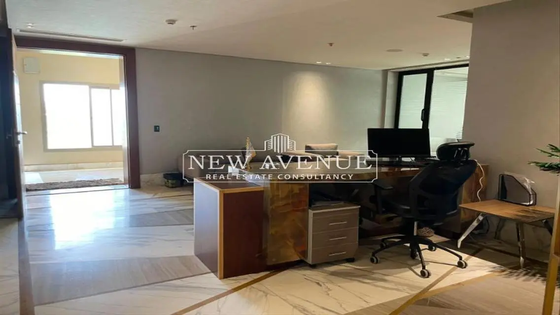 Office 630m |Finished &amp;Furnished| Rent | New Cairo