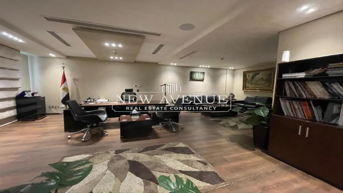 Office 630m |Finished &amp;Furnished| Rent | New Cairo