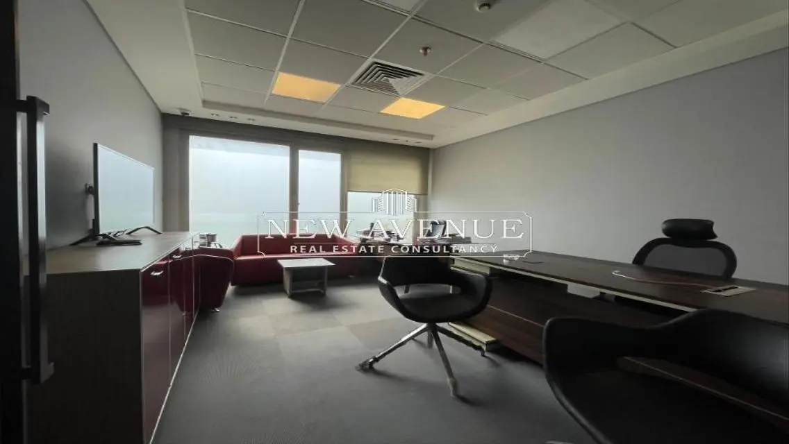 Office 630m |Finished &amp;Furnished| Rent | New Cairo