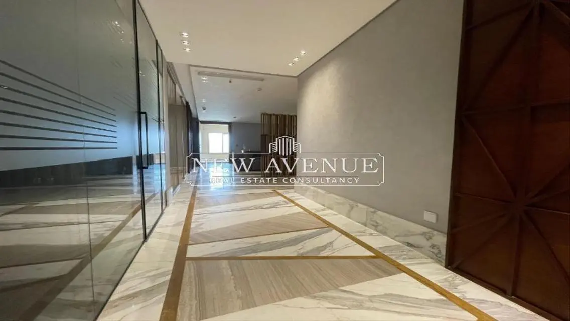 Office 630m |Finished &amp;Furnished| Rent | New Cairo