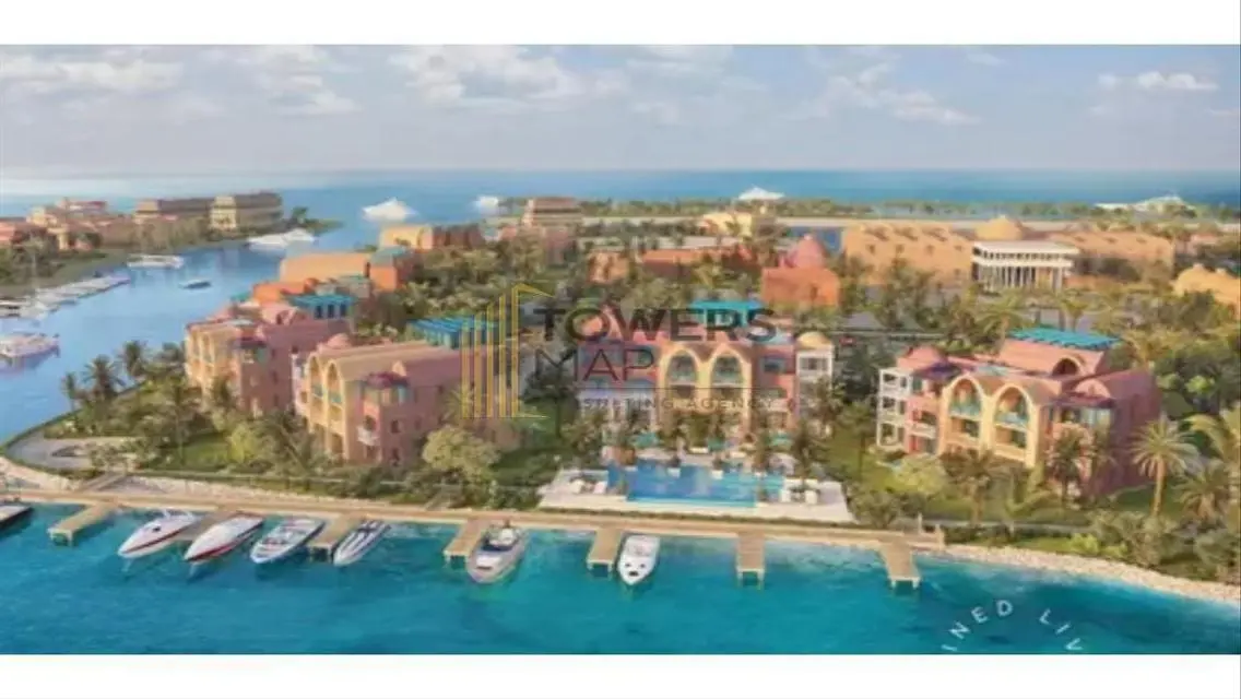 Chalet for sale in El Gouna 2 BR / finished + ACs