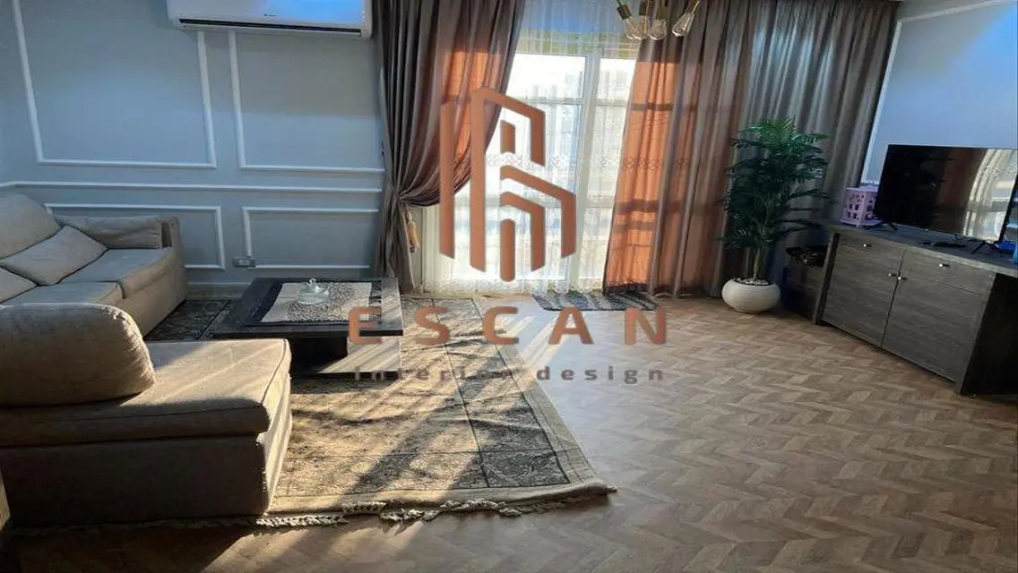 شقة ايجار مفروش فى مدينتى B10 فيو وايد جاردن