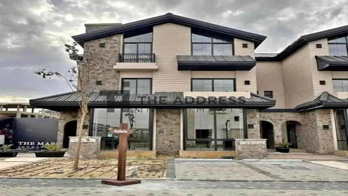 Townhouse for sale prime location finished with AC