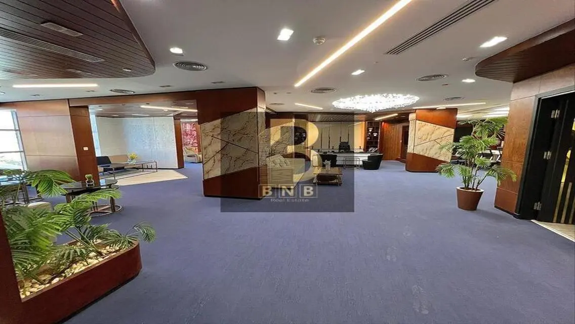 دور كامل مفروش بافضل المباني الادارية ب التجمع