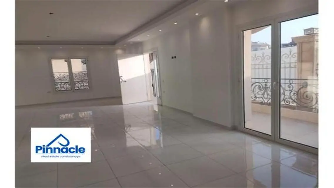 Semi-furnished apartment for rent in El Tagamoa,