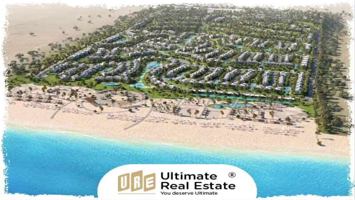 Chalet direct lagoon view in Seazen  Al Qamzi