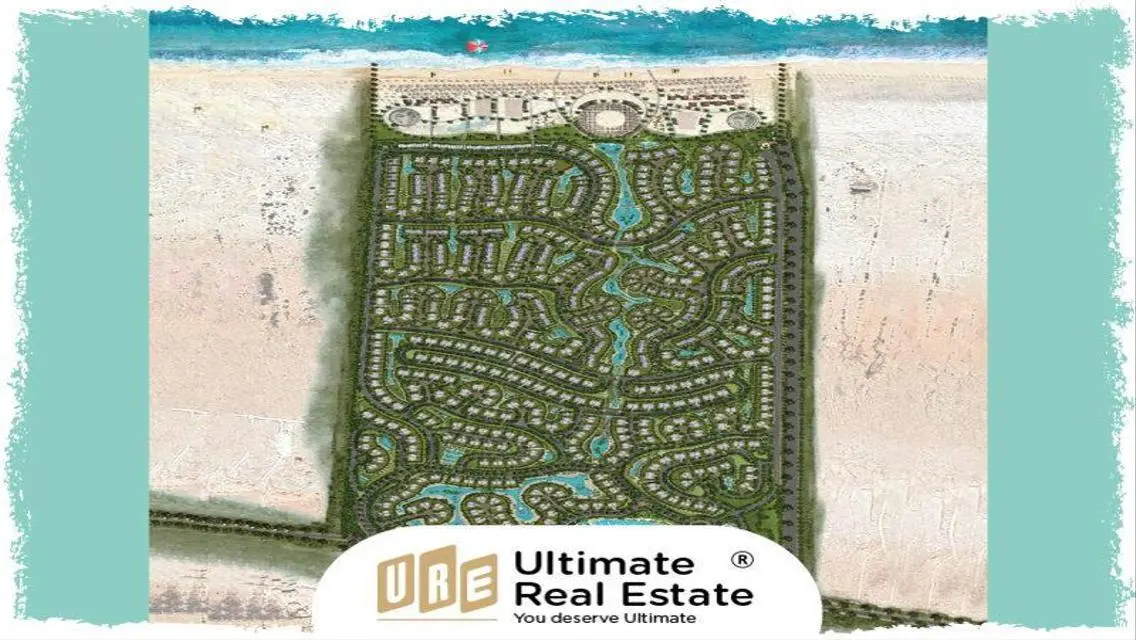 Sea view chalet for sale in Al Qamzi 2 bedrooms